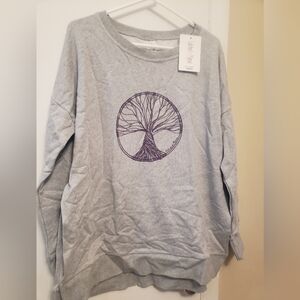 Latched Mama Grey Cotton Sweatshirt